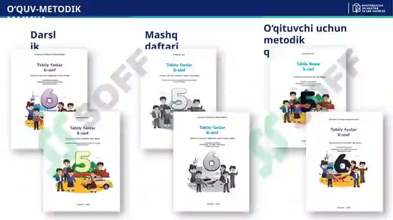 5–6-SINF TABIIY FANLAR (SCIENCE) FANIDAN YANGI O‘QUV-USLUBIY MAJMUALAR VA ULARNI AMALIYOTGA SAMARALI TATBIQ ETISH 2