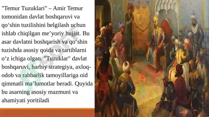 Temur Tuzuklari 2
