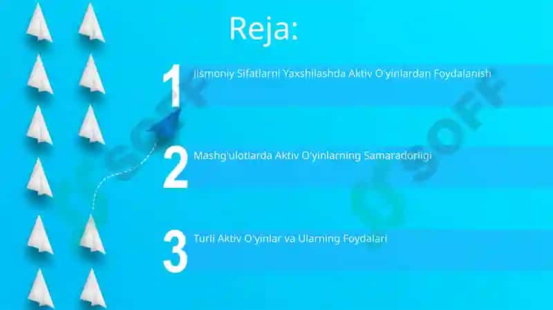 Jismoniy Sifatlarni Yaxshilashda Aktiv O'yinlardan Foydalanish 2