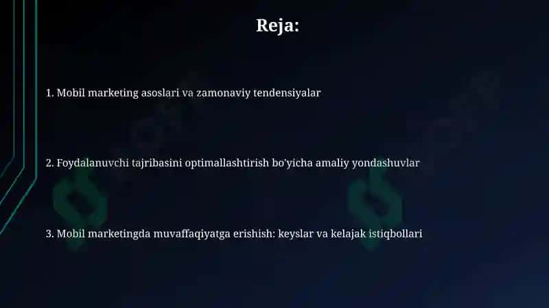 Mobil Marketing va Foydalanuvchi Tajribasini Yaxshilash: Zamonaviy Yondashuvlar 2