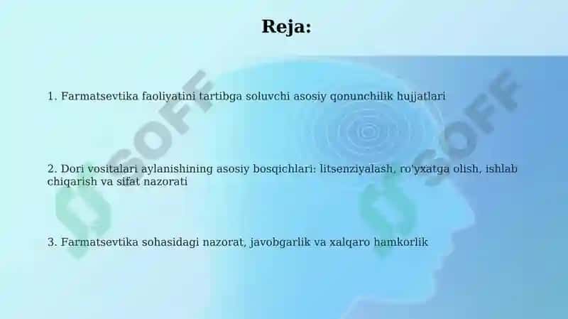 Dori vositalari va farmatsevtika faoliyati to'g'risida Qonun 2