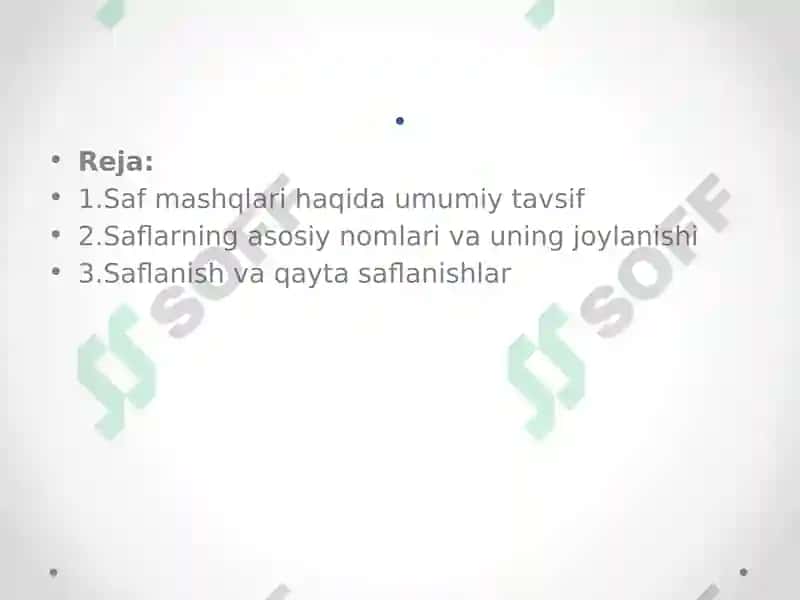 Safmashqlari 2