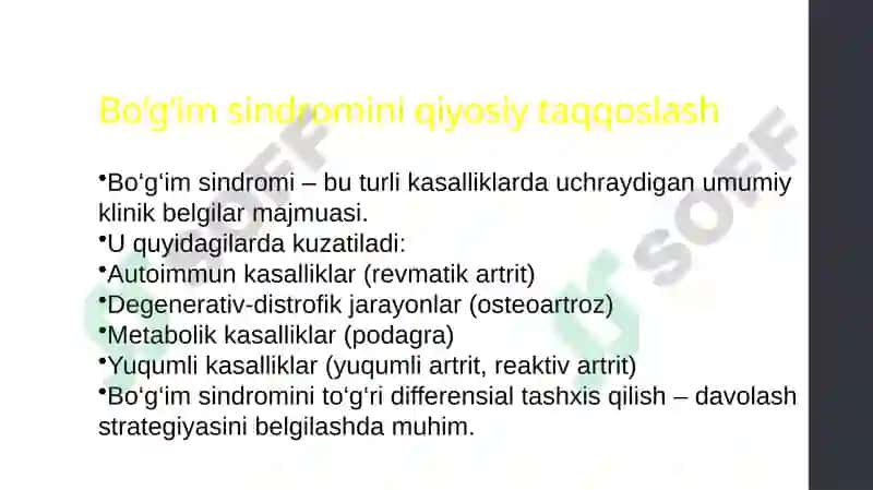 Bo’g’im sindromi haqida ma’lumot 2