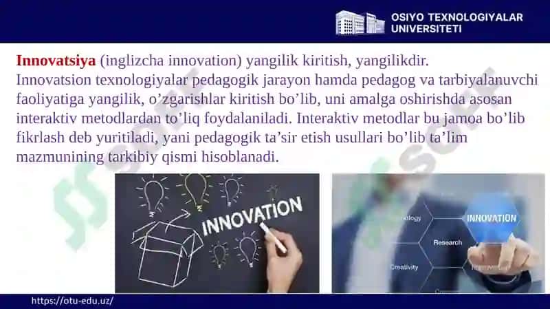 Innovatsion texnologiyalar asosida tabiat bilan tanishtirish mashg'ulotlari 2