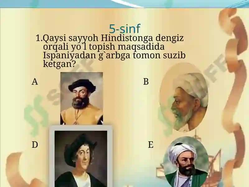 5-9 sinf. Geografiya kursi 2