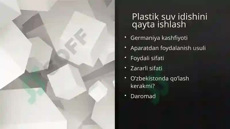 Iqtisod nazariyasi mavzu: O’zbekistonga yangi biznes kirib kelishi 2