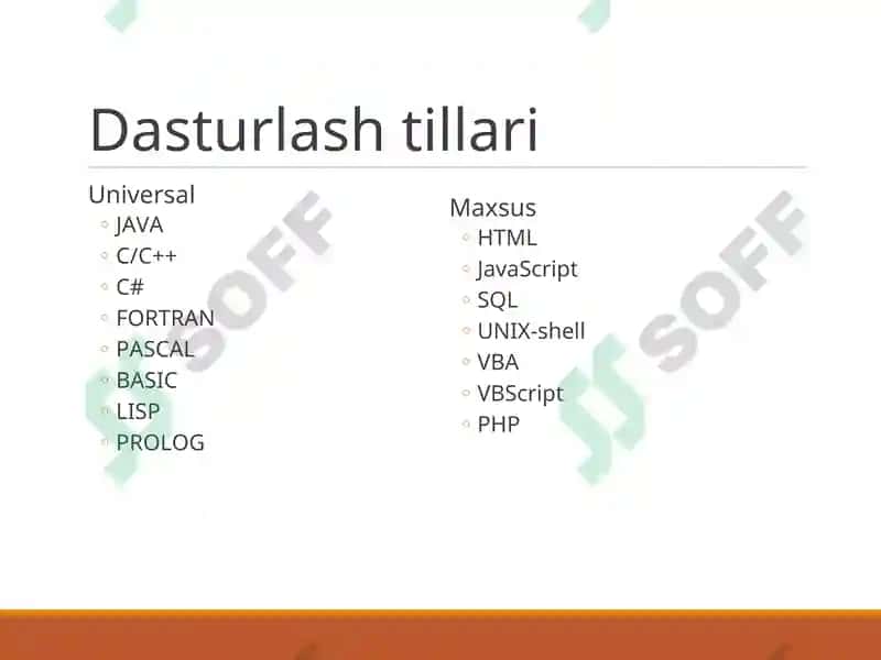 C++ tili sintaksisi va uning leksik asosi. C++ tili dasturining tuzilishi va shakli. 2