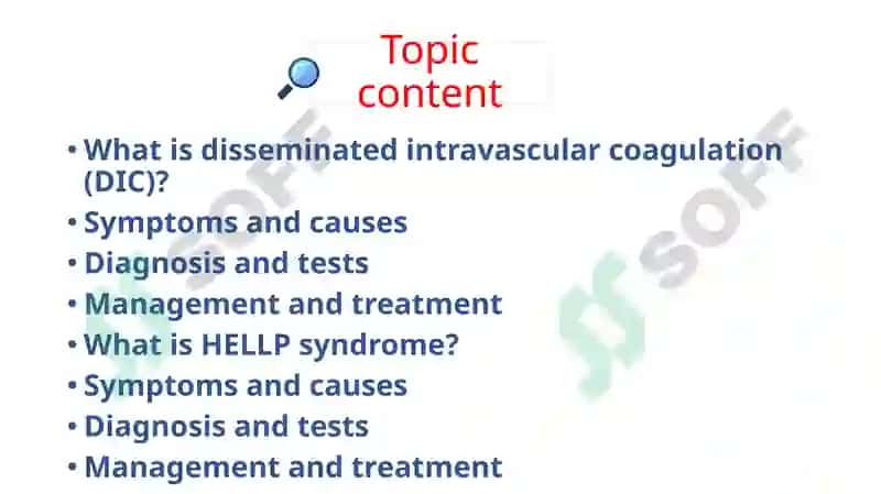 Disseminated Intravascular Coagulation (DIC) and HELLP Syndrome 2