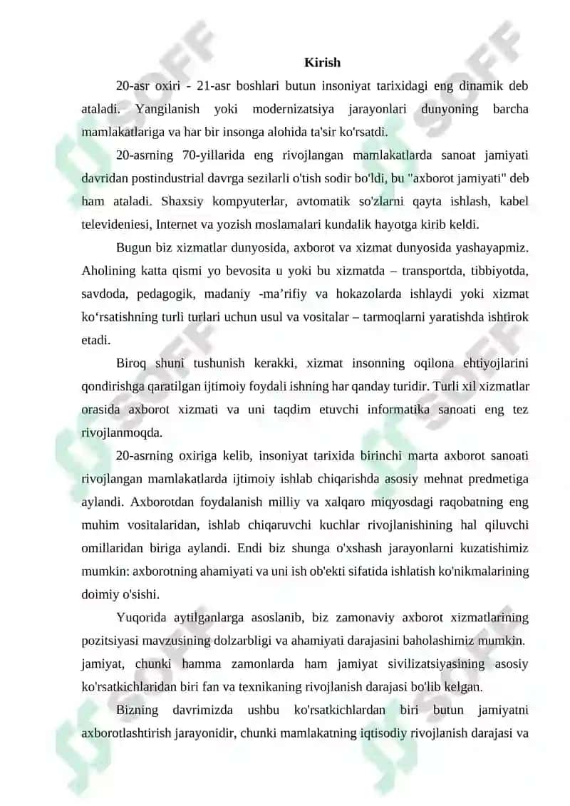 IT BOZORINI RAG'BATLANTIRISH USULLARINI IQTISODIY TAHLIL QILISH 2