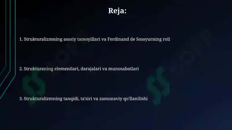 Strukturalizm: Ta'rif va Asosiy Tamoyillar 2