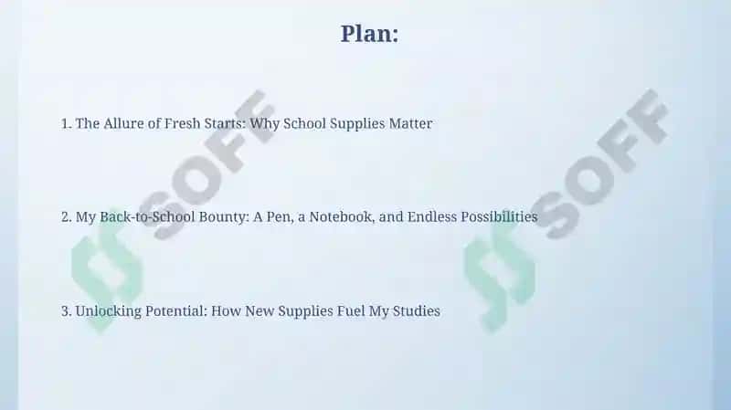 About My Love for Buying School Supplies 2