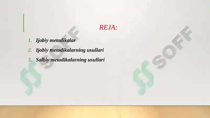 OILA TARBIYASIDA SALBIY VA IJOBIY METODIKALARNING O‘RNI VA AHAMIYATI. 2