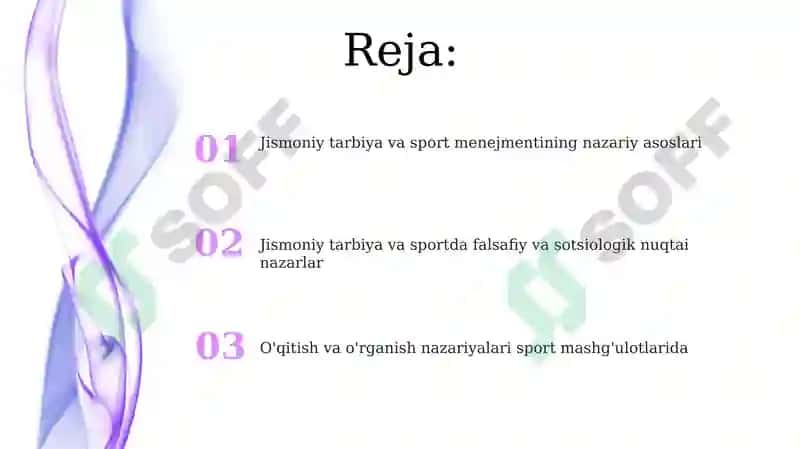 Jismoniy tarbiya va sport menejmentining nazariy asoslari 2