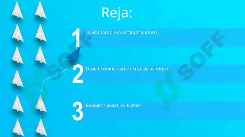 Biznesni boshqarishda davlatning oʻrni 2