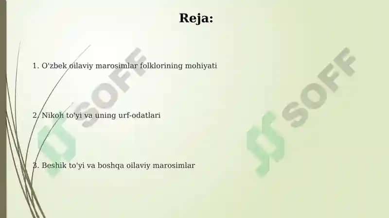 O'zbek xalq oilaviy marosim folklori 2