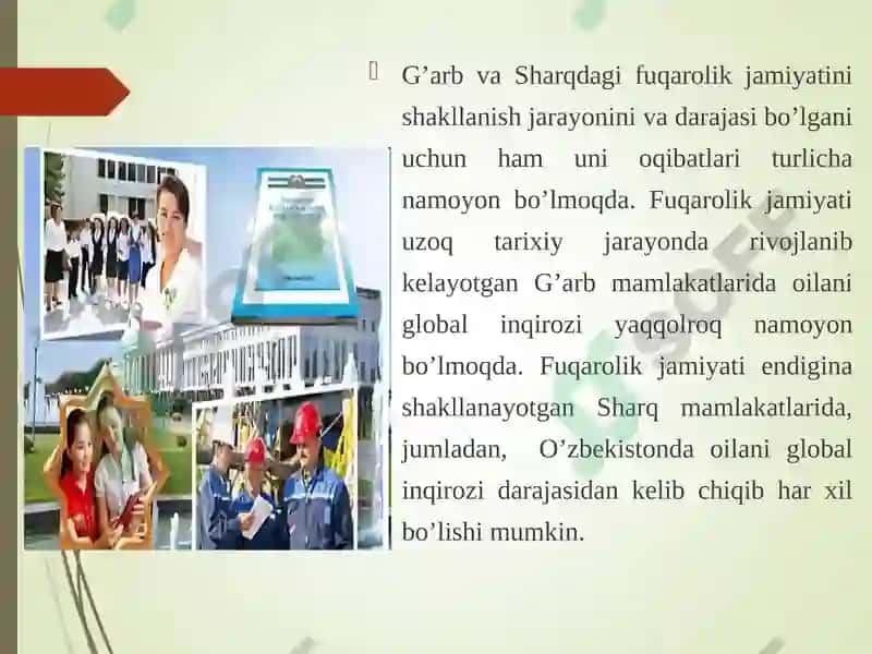 Fuqarolik jamiyati institutlari va o'z o'zini boshqarish 2