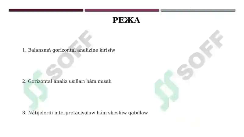BUXGALTERIYA BALANSINING GORIZONTAL ANALIZI 2