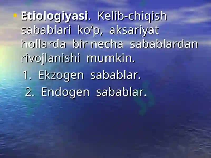 Oshqozon ichak yarasi kolit kelib chiqishi 2