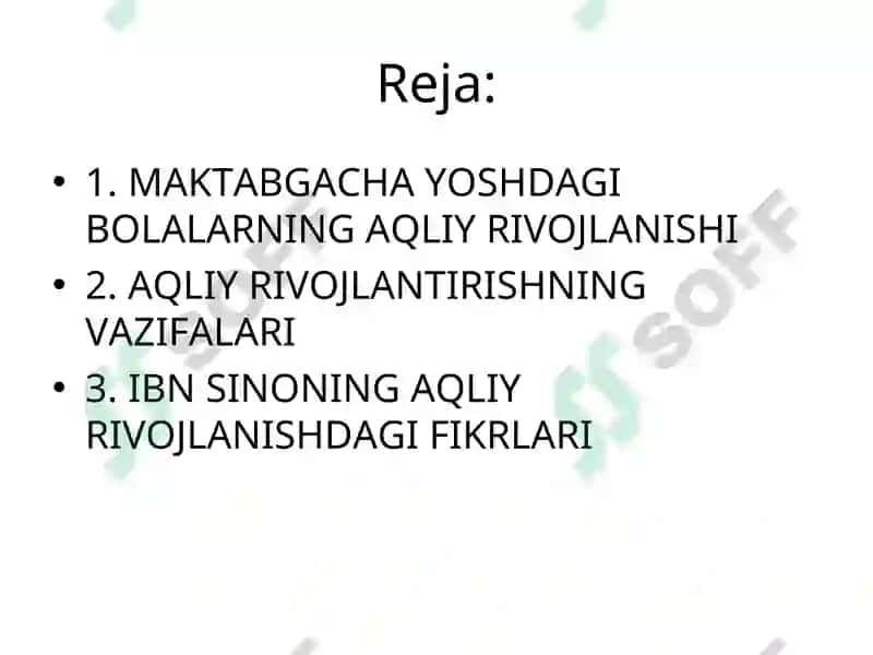 MAKTABGACHA YOSHDAGI BOLALARNING AQLIY RIVOJLANISHI 2