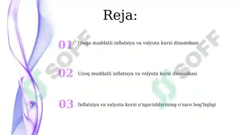 Inflatsiya va valyuta kursi dinamikasi 2