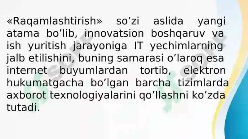 Raqamli iqtisodiyot va iqtisodiy o'sish 2