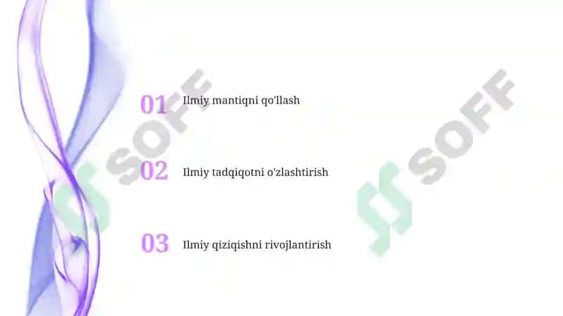 Ilmiy Savodxonlik va Muloqotni rivojlantirish 2