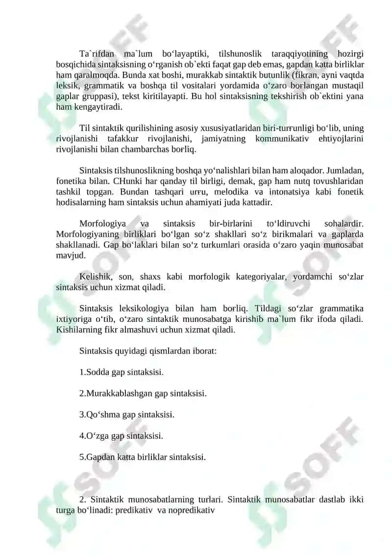 TILNING SINTAKTIK XUSUSIYATLARI 2