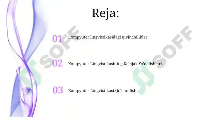 Kompyuter lingvistikasi 2