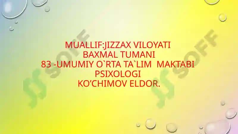 FEVRAL OYI-KOMMUNAL XIZMAT KO`RSATISH SOHASI KASBLARI OYLIGI 2