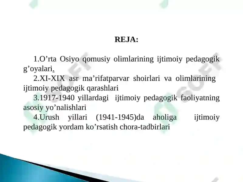 O’rta Osiyo qomusiy olimlarining ijtimoiy pedagogik g’oyalari 2