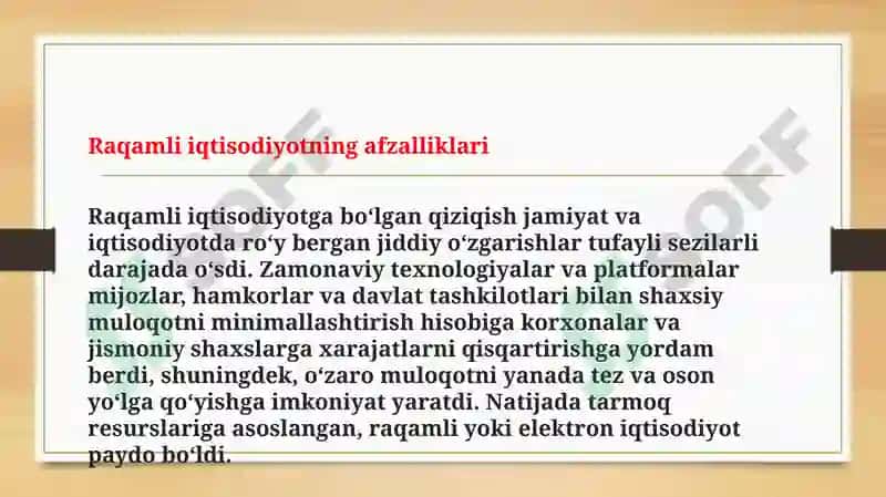 Raqamli iqtisodiyot sharoitida savdo-iqtisodiy faoliyat 2
