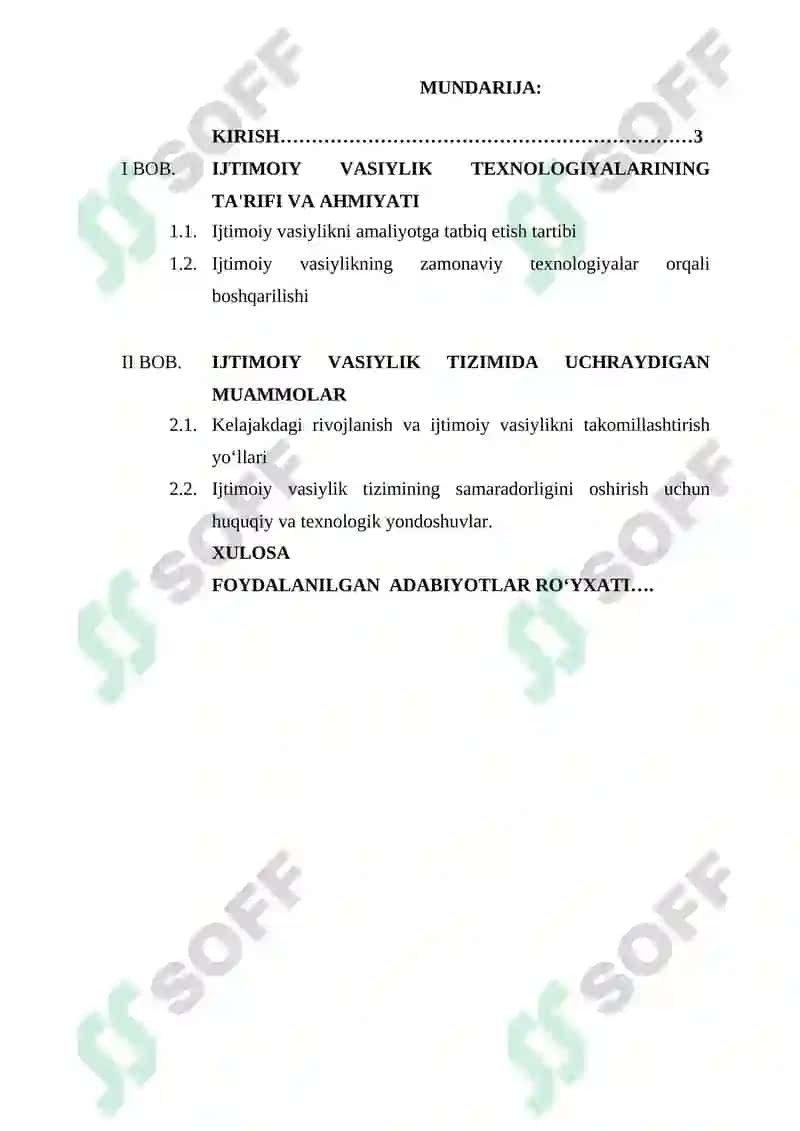Ijtimoiy vasiylik texnologiyalari va uni amalga oshirish tartibi 2