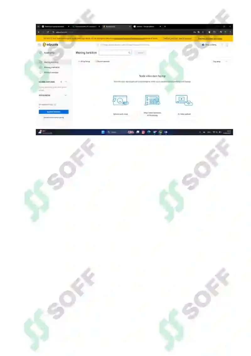 Edpuzzle platformasi 2