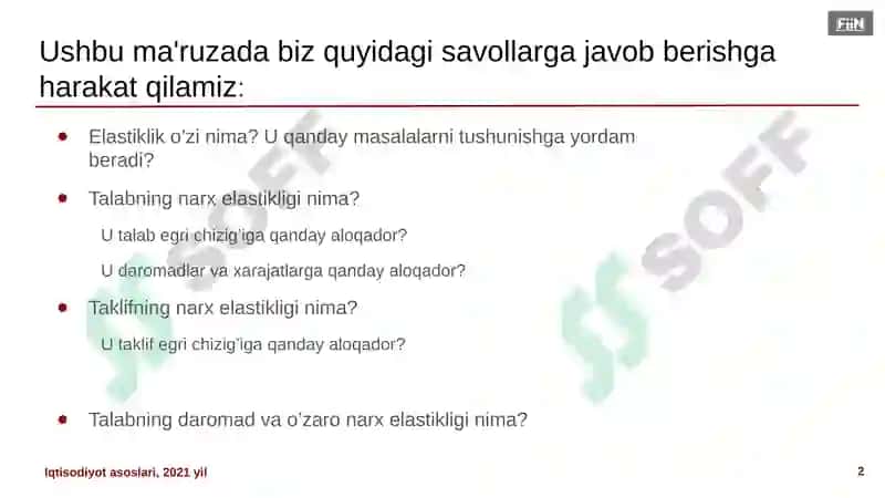 Elastiklik va uning qo'llanilishi 2