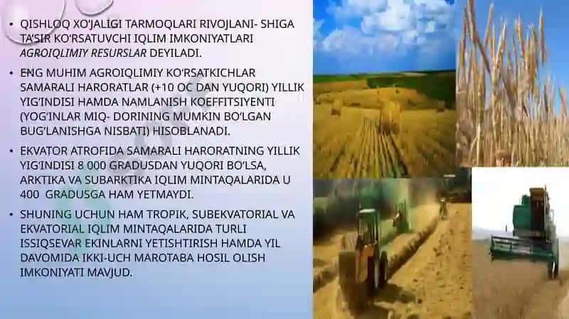 Tugamaydigan vatiklanadigan tabiiy resurslar geografiyasi 2
