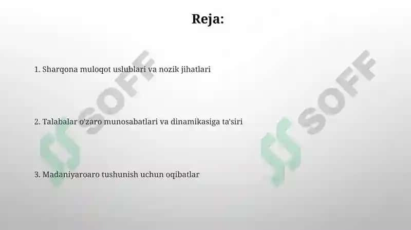 Sharqona tarbiya va muosharat odobining muloqotga taʼsiri 2