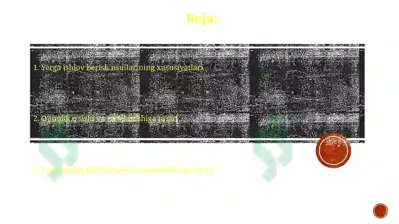Tuproqning biologik xususiyatlari 2