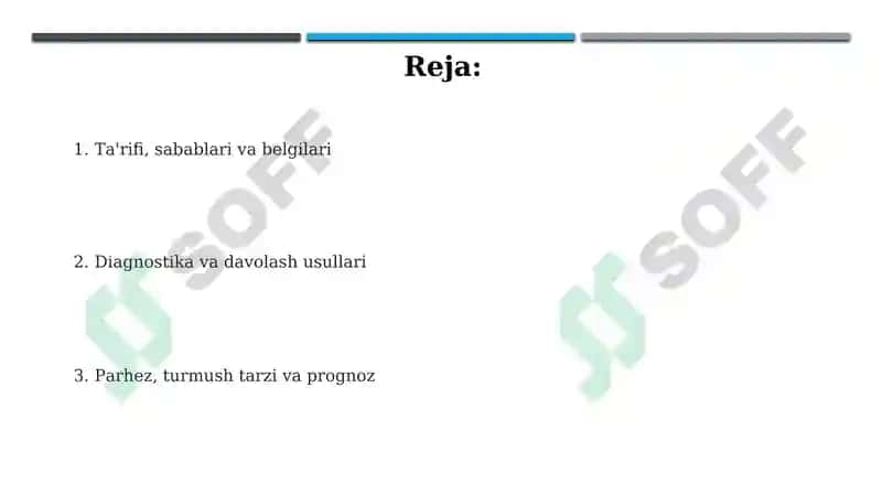 Ôt yoʻllari diskineziyasi 2