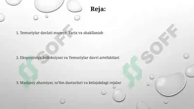Temuriylar davlat muzeyi 2