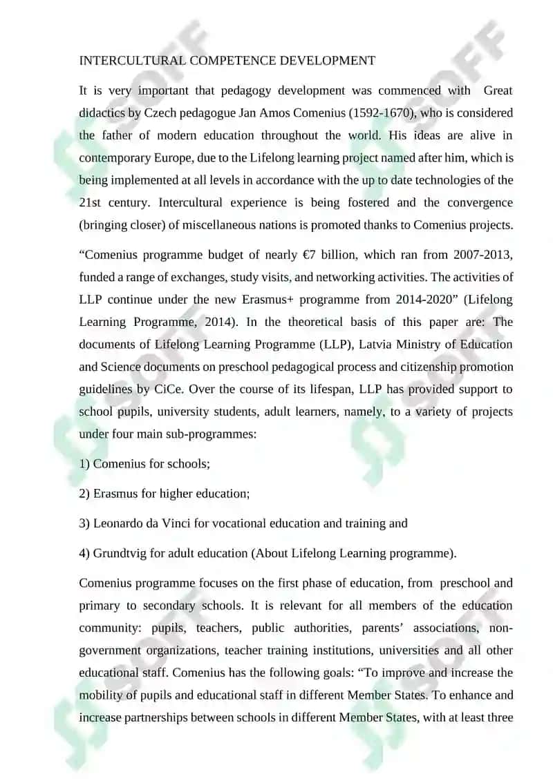 Intercultural Hospitality Development in Primary School 2