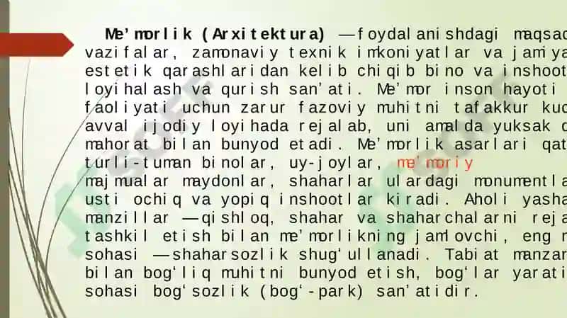 O`zbekistonning qadimgi tarixiy obidalari 2