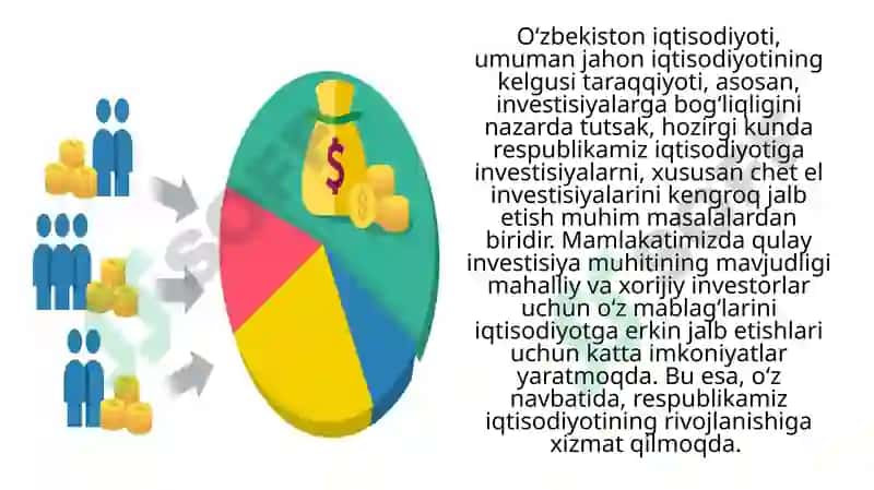Milliy iqtisodiyotda investitsiyaning roli 2
