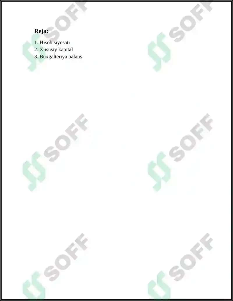 BUXGALTERIYA HISOBINING METODINING ELEMENTLARI 2