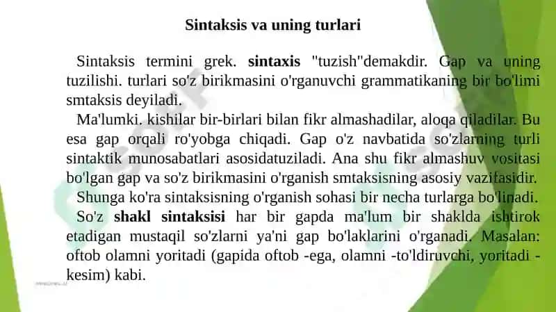 Sintaksis 2