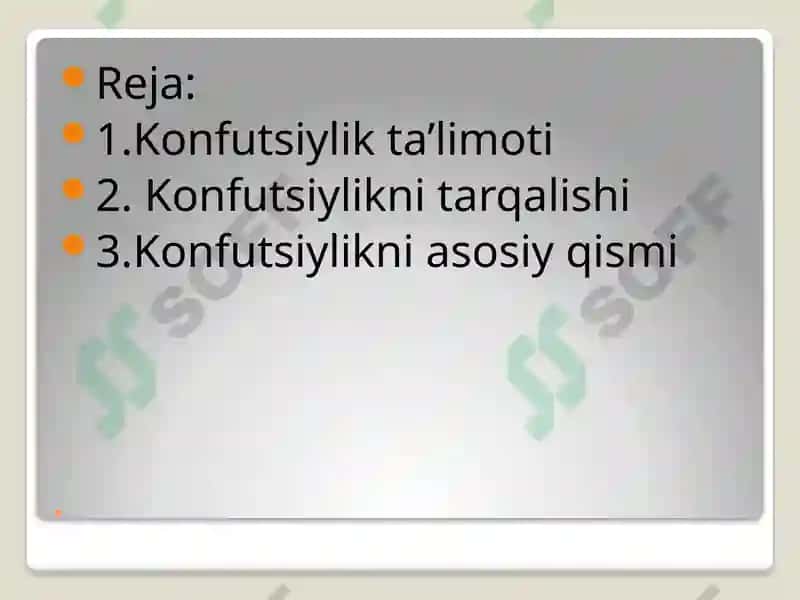 Konfutsiylik 2