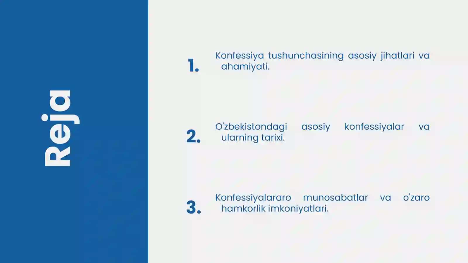 Konfessiya tushunchasining mohiyati 2