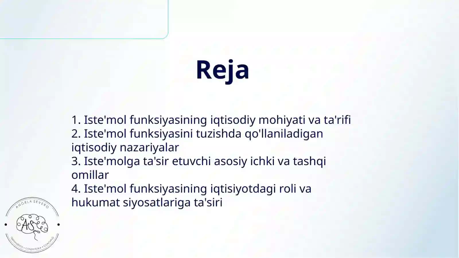 ISTE'MOL FUNKSIYASI VA ISTE'MOLGA TA'SIR ETUVCHI OMILLAR 2