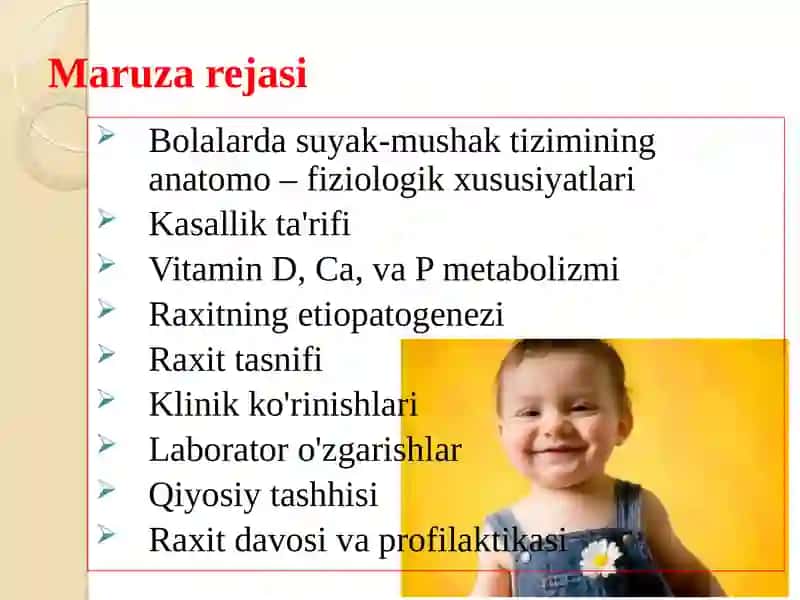 Bolalarda suyak-mushak tizimining anatomo-fiziologik xususiyatlari 2