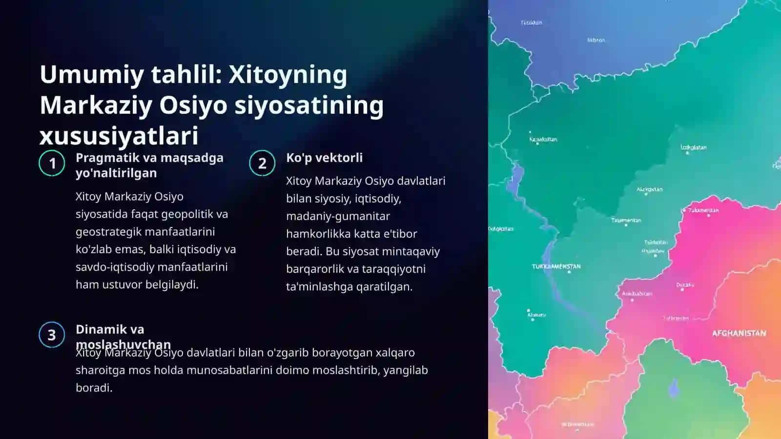 Xitoy diplomatiyasi va Markaziy Osiyo 2