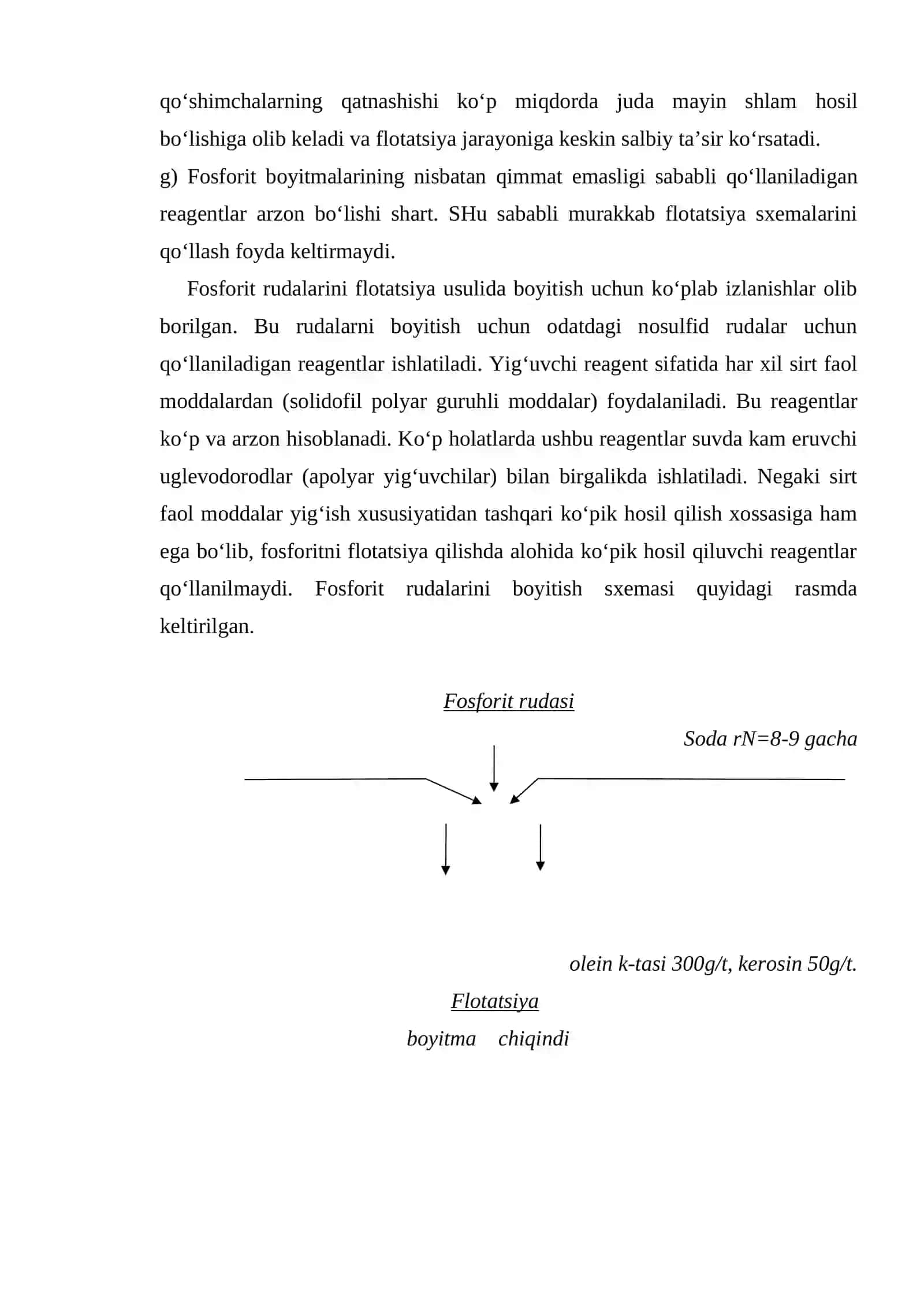 Foydali qazilmalarni boyitish jarayonlarini o‘rganish 2